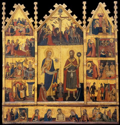 Retablo de los Santos Juanes de Master of Santa Coloma de Queralt